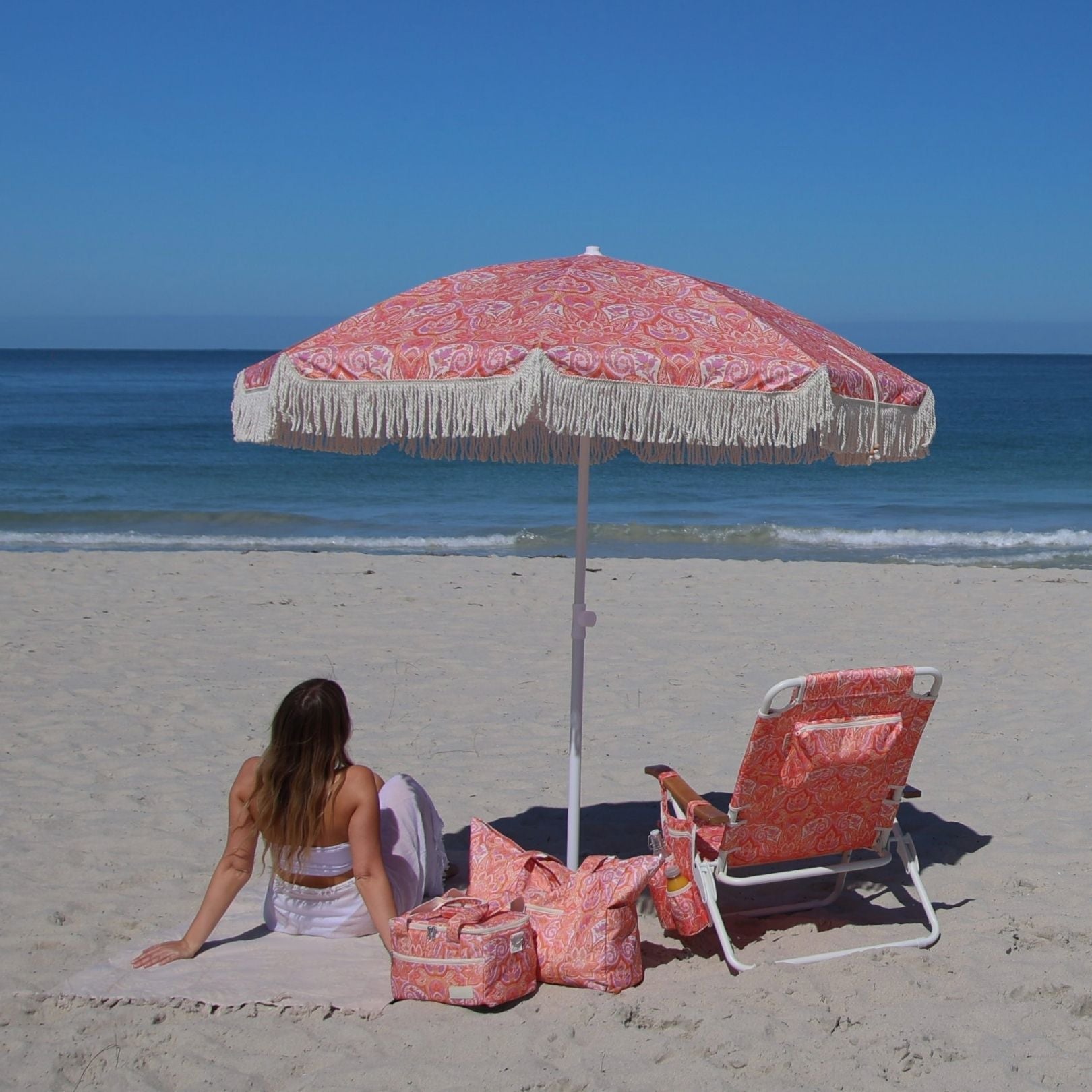 Paisley Beach Bag
