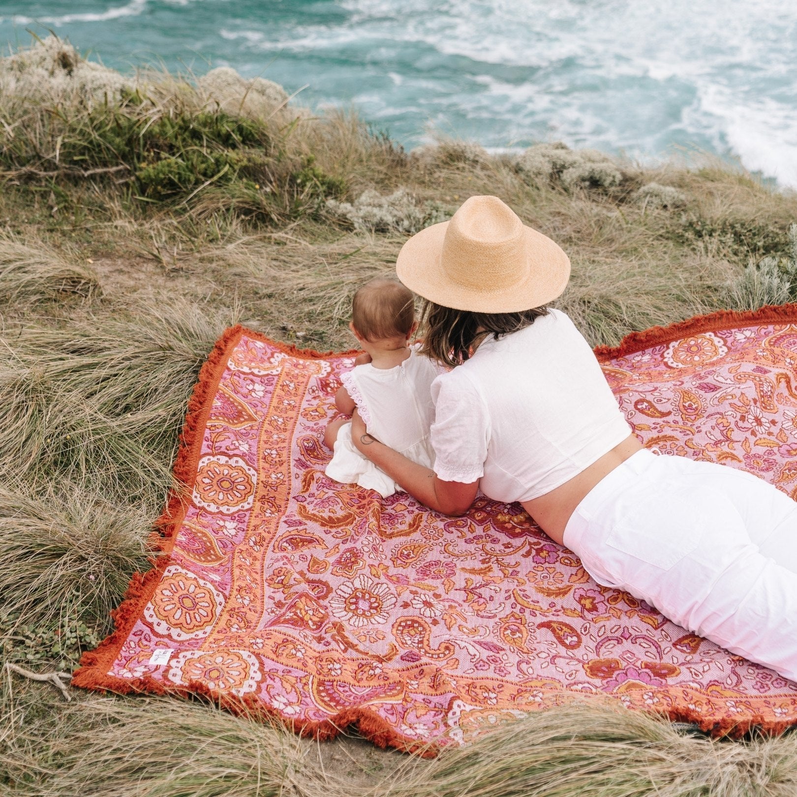 Boho Beach Blanket, Printed good graphic on blanket, Great Lakes MI, Great Lakes gifts, Lake Life, Lake Girl, Beach Accessories, Beach Day