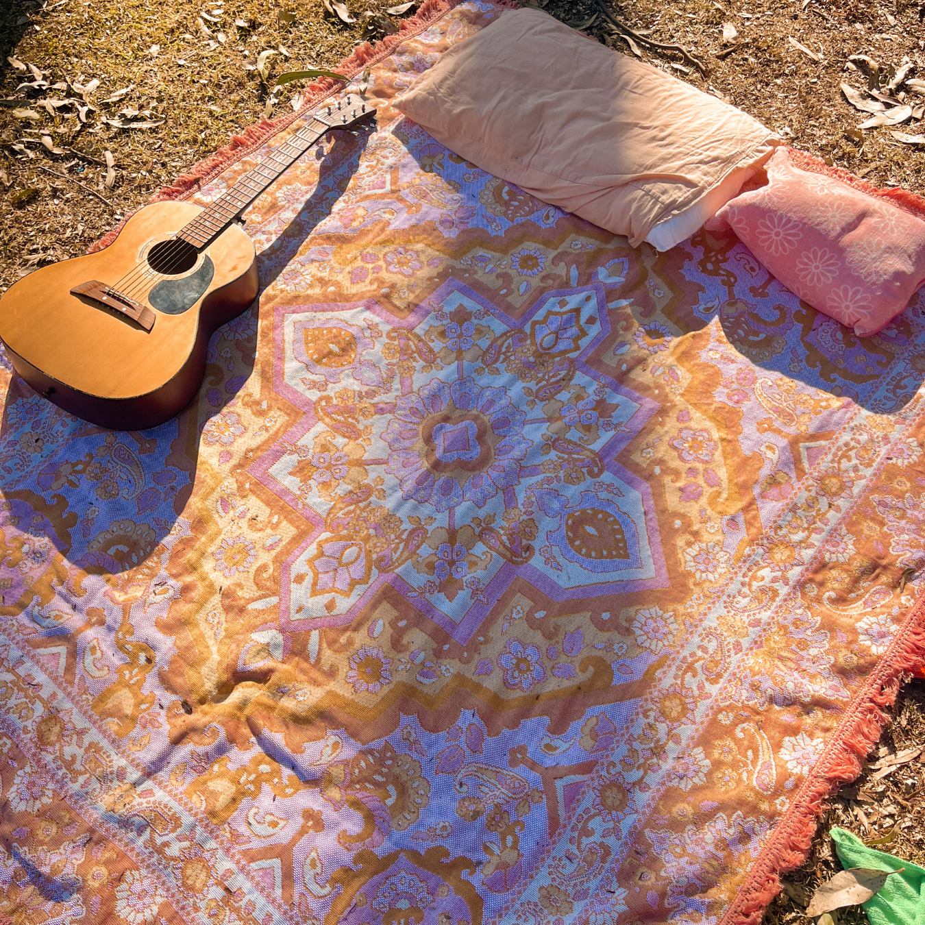 Sundown Woven Picnic Rug